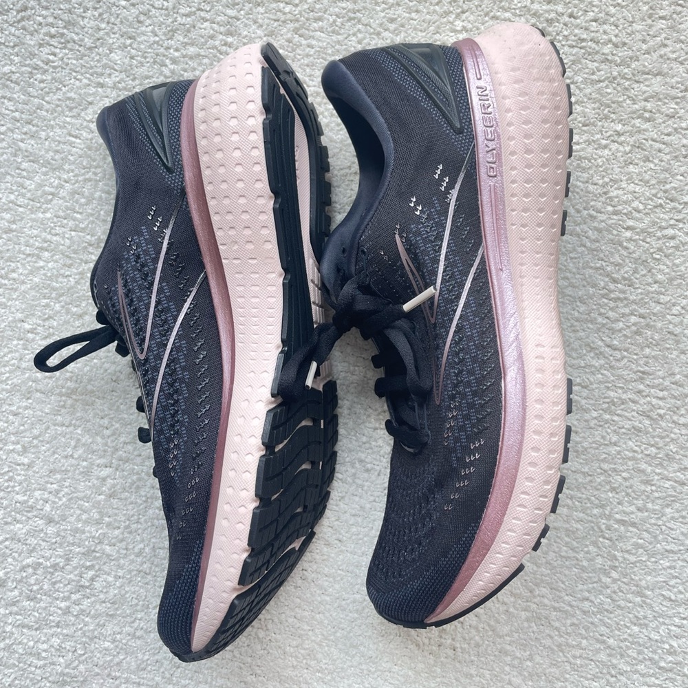 Brooks Womens Glycerin 19 Running Shoes Size 10.5 *No Soles* great condition